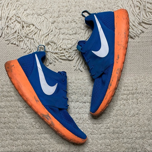 blue and orange roshe